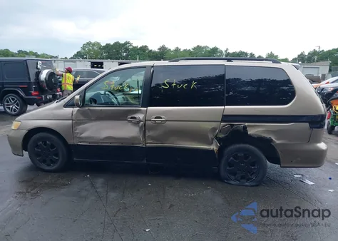 2003 Honda Odyssey Ex из США, поврежденный, VIN 5FNRL18613B009857